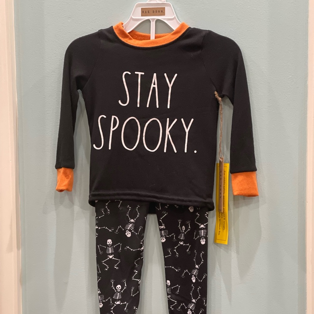 Rae Dunn Halloween toddler pajamas 5T